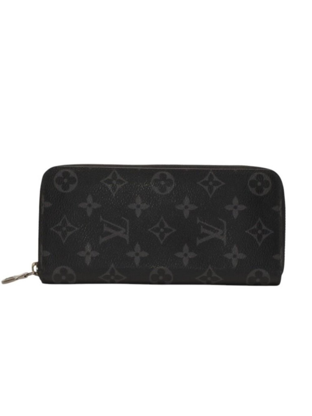 Louis Vuitton Zippy Wallet Vertical Monogram Eclipse Black